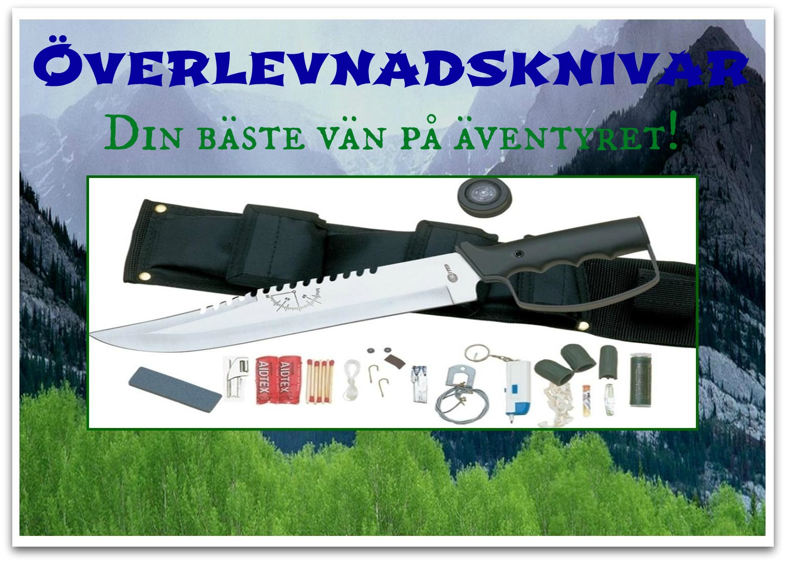 Överlevnadsknivar